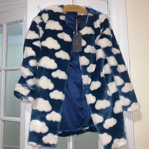 Unreal Fur Cloud Coat, Small